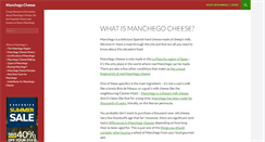 Desktop Screenshot of manchego-cheese.com